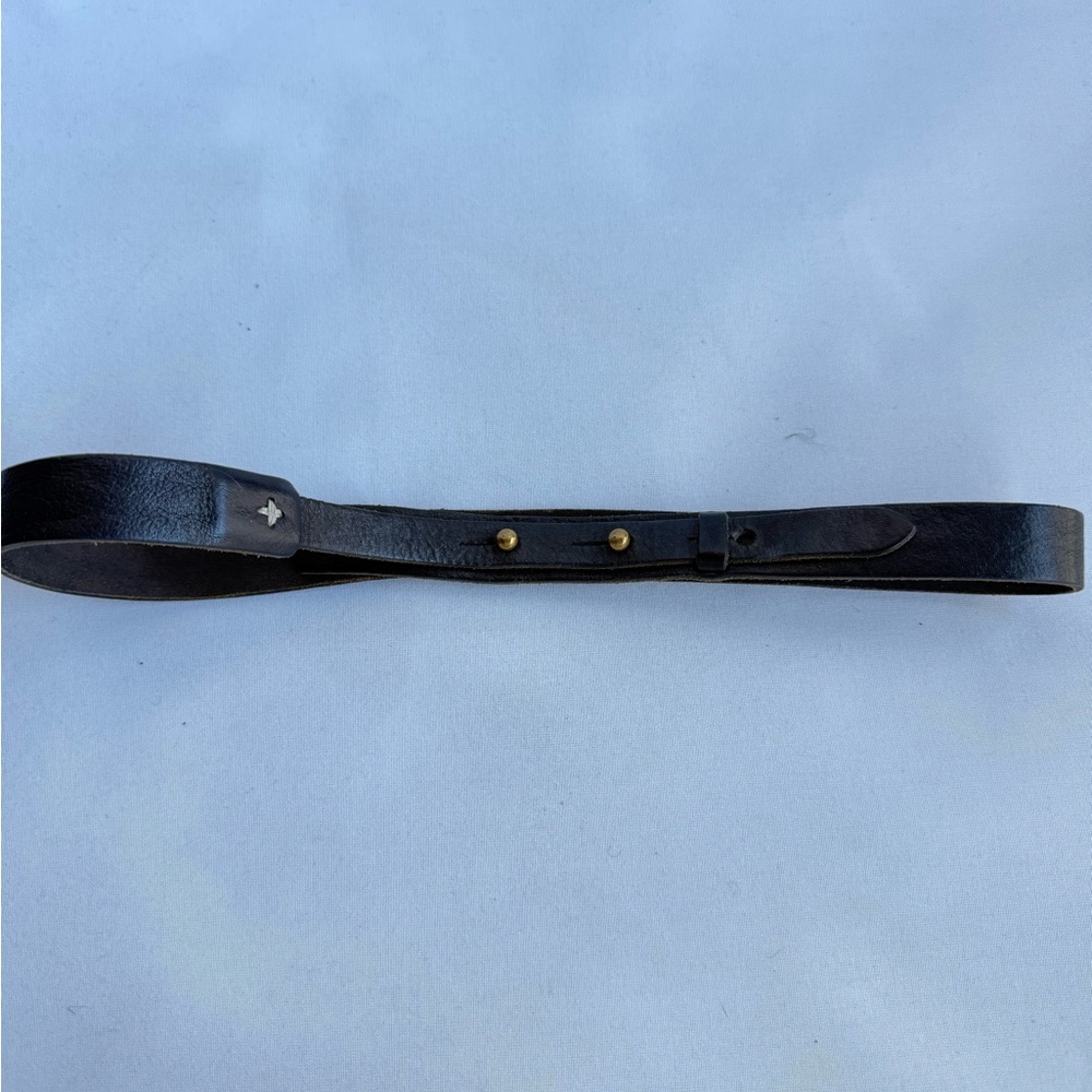 Rag & Bone  Black Leather Belt
